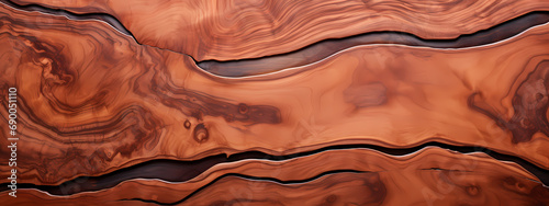 A high-detail close-up image of natural wood grain