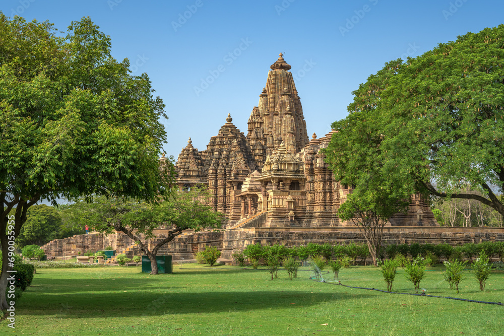 The Khajuraho Group of Monuments are a group of Hindu and Jain temples in Chhatarpur district, Madhya Pradesh, India. its an a UNESCO World Heritage Site.