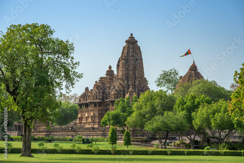 The Khajuraho Group of Monuments are a group of Hindu and Jain temples in Chhatarpur district  Madhya Pradesh  India. its an a UNESCO World Heritage Site.
