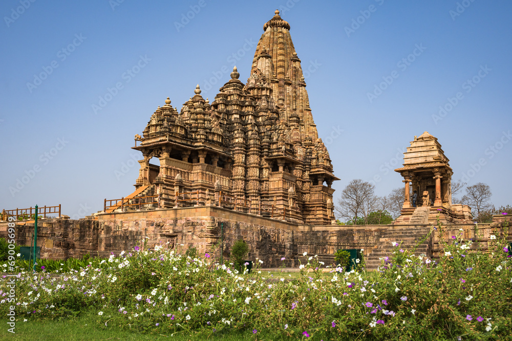 The Khajuraho Group of Monuments are a group of Hindu and Jain temples in Chhatarpur district, Madhya Pradesh, India. its an a UNESCO World Heritage Site.