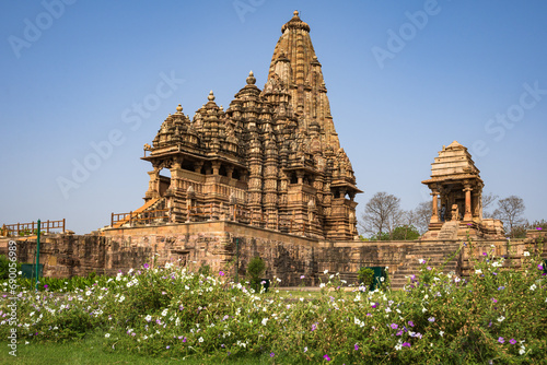 The Khajuraho Group of Monuments are a group of Hindu and Jain temples in Chhatarpur district  Madhya Pradesh  India. its an a UNESCO World Heritage Site.