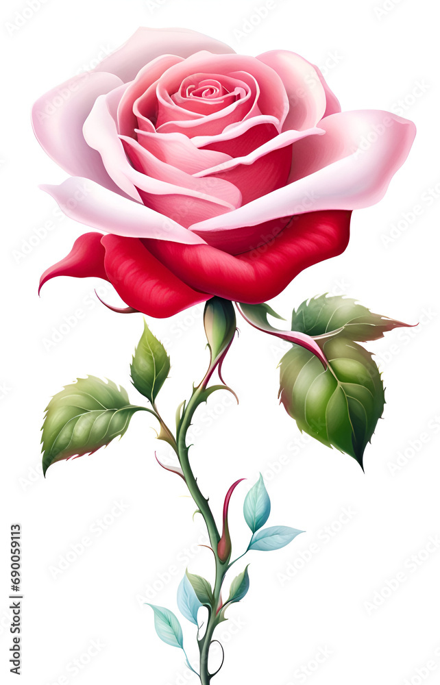 Fototapeta premium pink rose