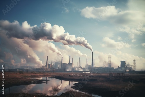 Industrial Impact: Global Pollution Unveiled in the Shadows of Smokestacks