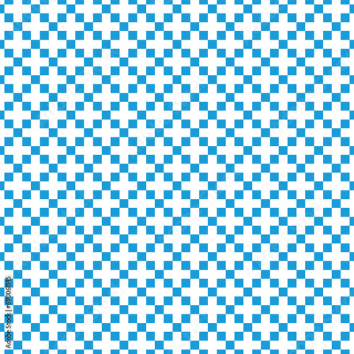 Checkered geometric background.