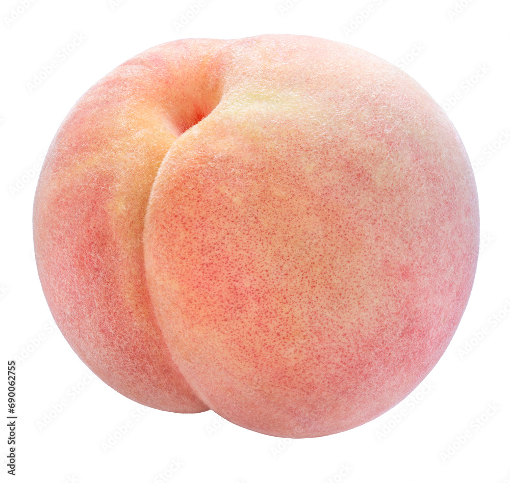Peach fruit isolated on white background, Fresh Peach on White Background PNG file. Peach fruit isolated on white background, Fresh Peach on White Background PNG file.