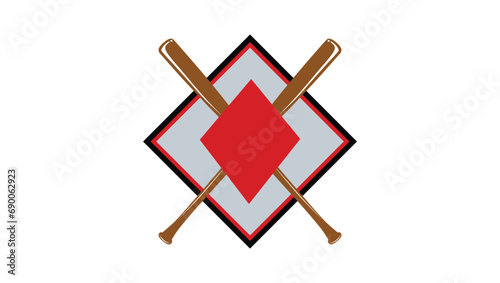 bass ball logo icon 