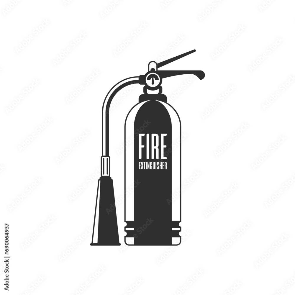 Fire extinguisher illustration.