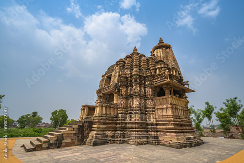 he Khajuraho Group of Monuments are a group of Hindu and Jain temples in Chhatarpur district  Madhya Pradesh  India. its an a UNESCO World Heritage Site.