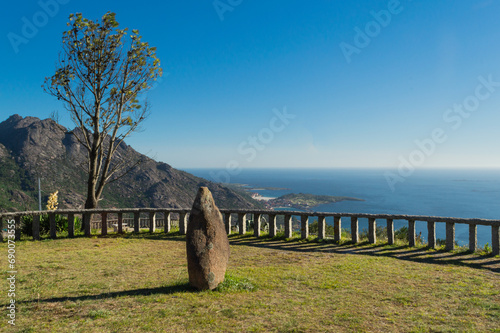 terrace facing the sea