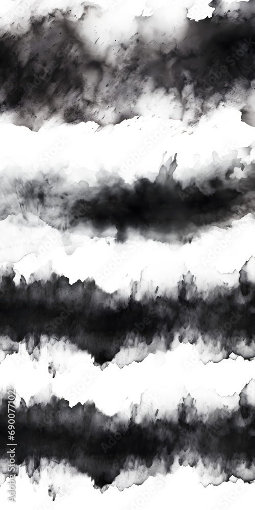 black watercolour paint splatter grunge texture set isolated on ...