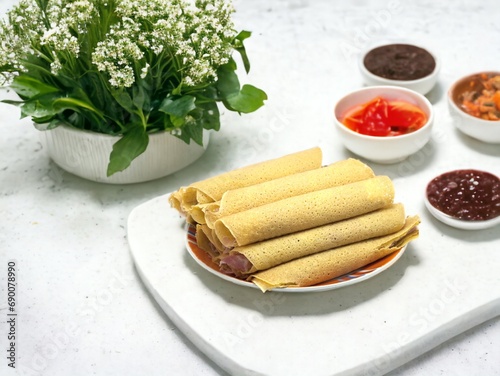 crespelle rolled fried photo