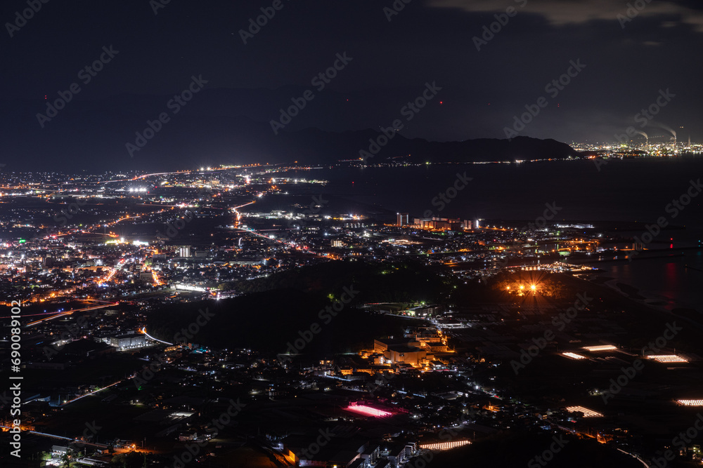 美しい夜景 香川県 美しい夜景 香川県