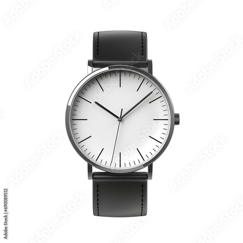 wristwatch isolated on transparent background