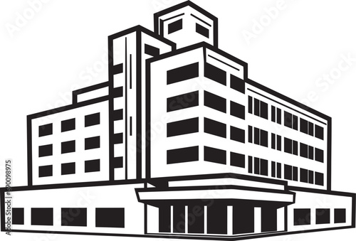 Wellbeing Wings Hospital Logo Vector HealPoint Highrise Clinic Iconic Emblem