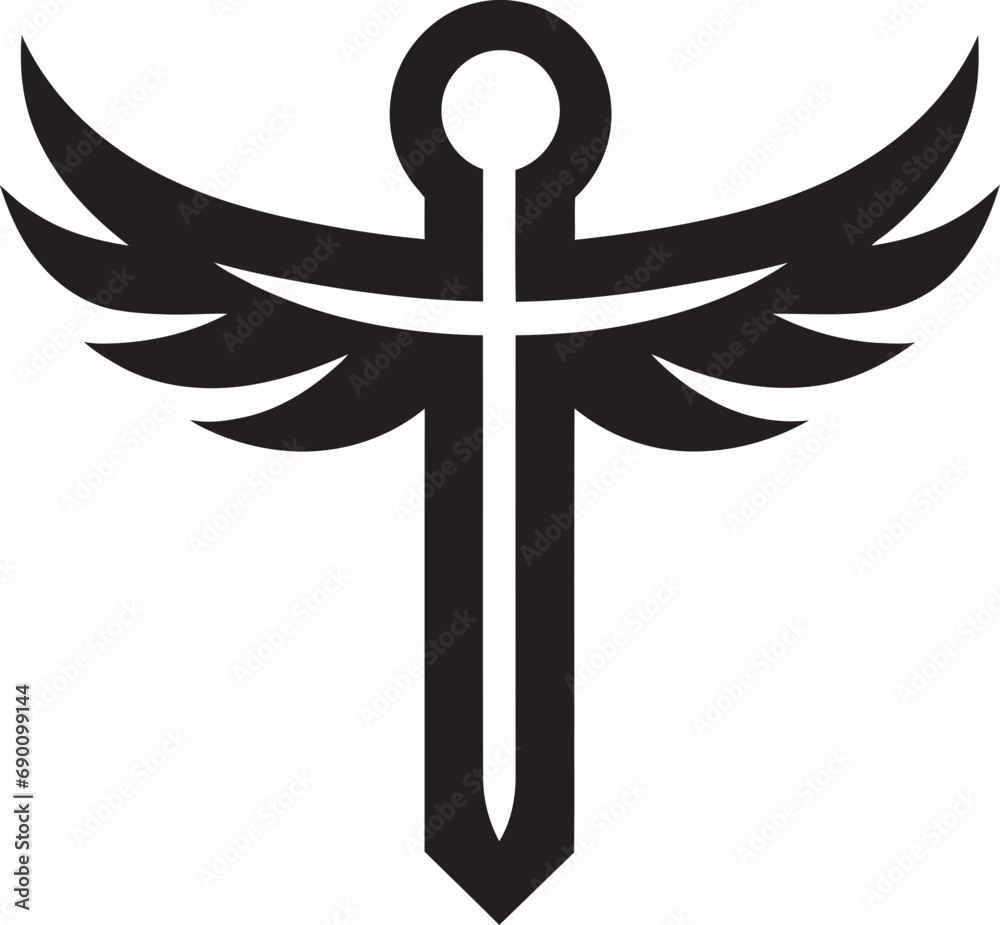 Care Complex Clinic Icon Emblem Wellness Tower Hospital Emblematic Design Care Complex Clinic Icon Emblem Wellness Tower Hospital Emblematic Design