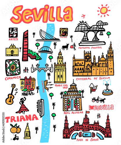 Sevilla illustration