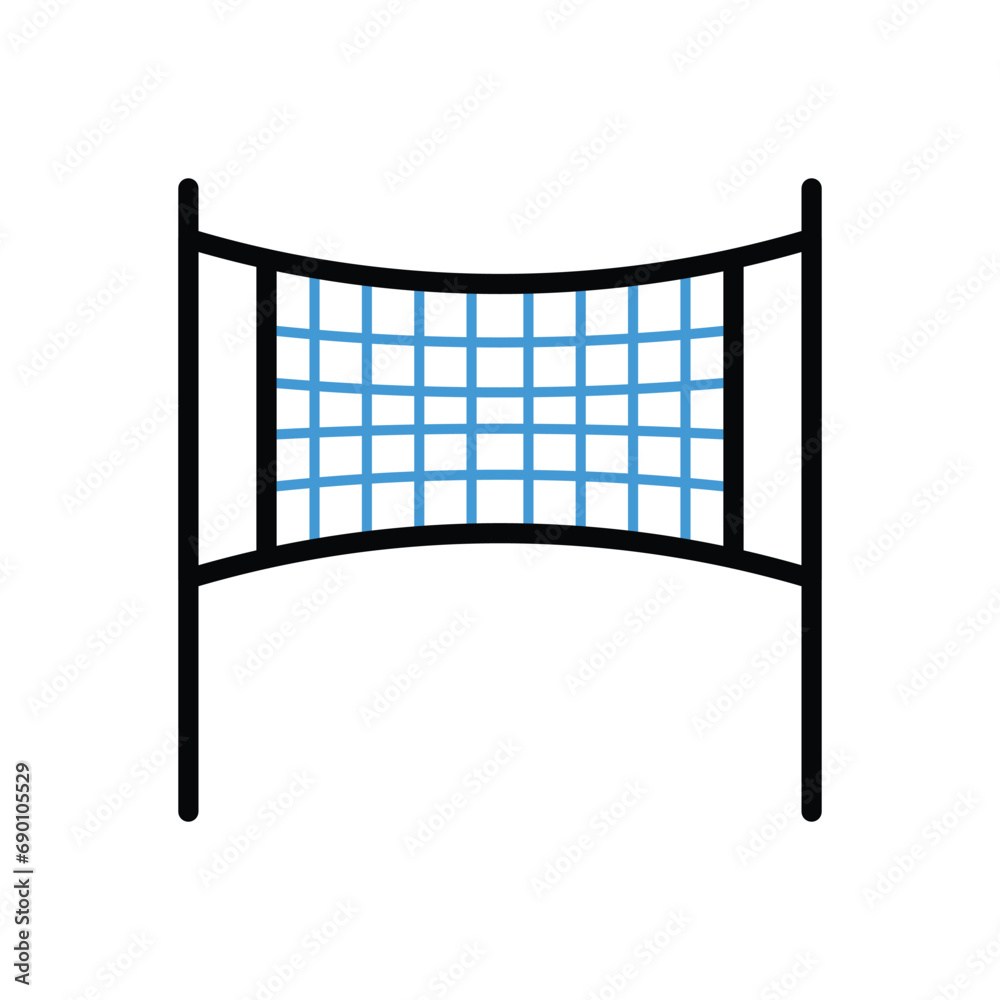 Volleyball Net Icon vector stock illustration Volleyball Net Icon vector stock illustration