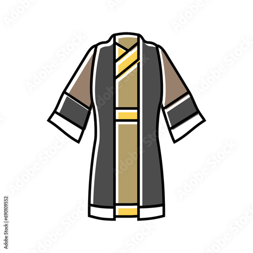 taoist robe taoism color icon vector. taoist robe taoism sign. isolated symbol illustration