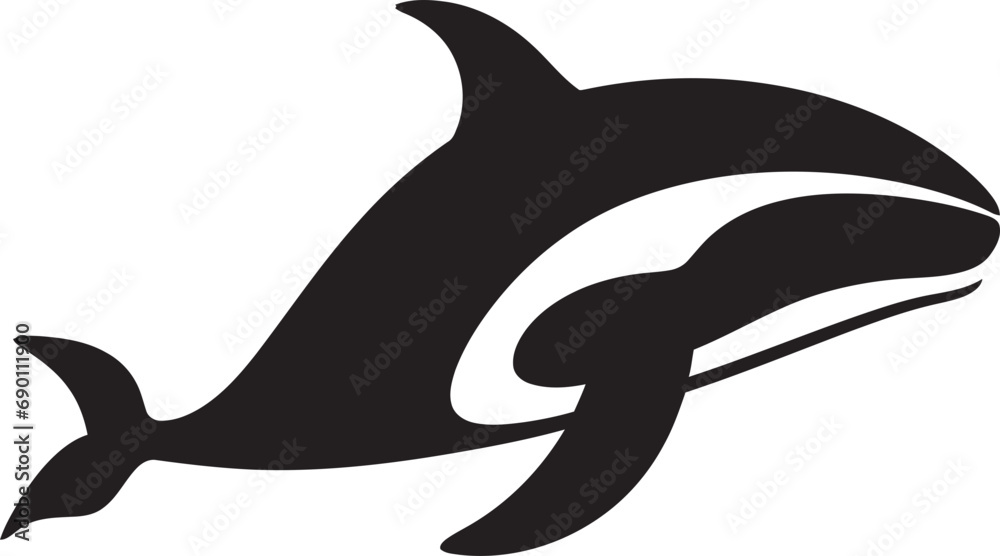Coastal Crest Iconic Whale Vector Oceanic Overture Whale Logo Design Coastal Crest Iconic Whale Vector Oceanic Overture Whale Logo Design
