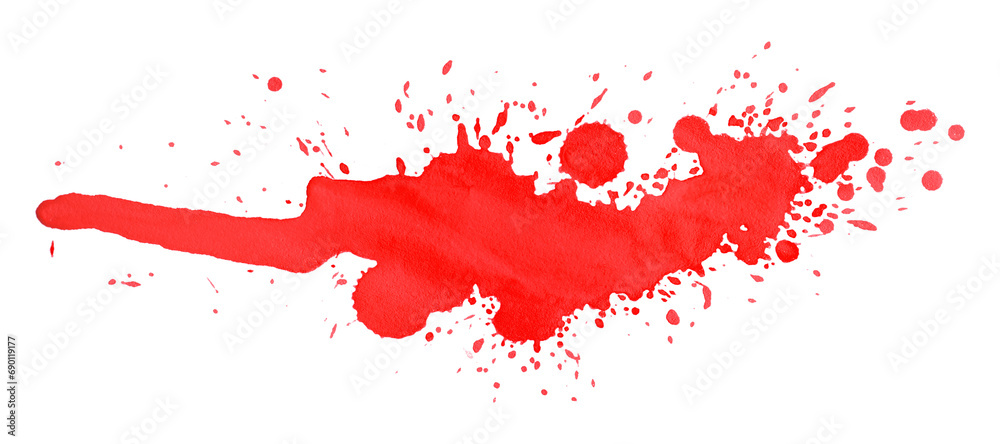 Red watercolor background. Artistic hand paint. Isolated on transparent background. Red watercolor background. Artistic hand paint. Isolated on transparent background.