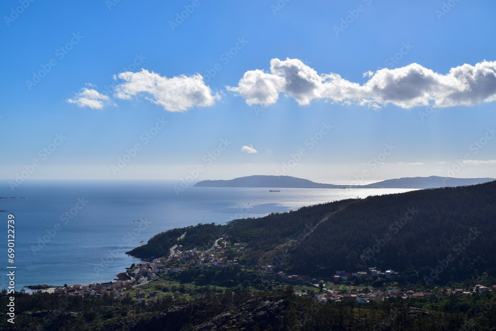 view from the top of the mountain