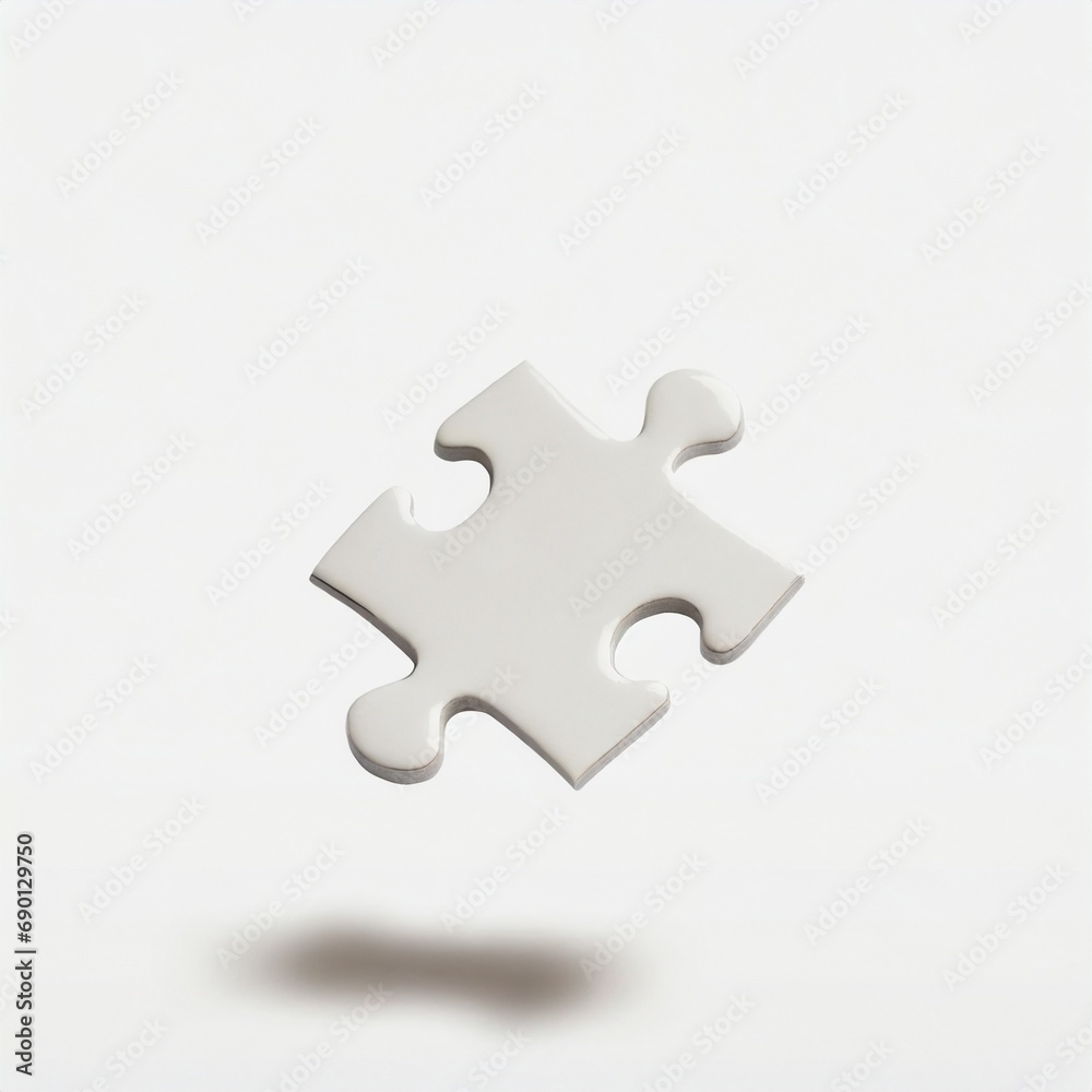 white ceramic jigsaw puzzles being put together. floating in the air Free space for text. white ceramic jigsaw puzzles being put together. floating in the air Free space for text.