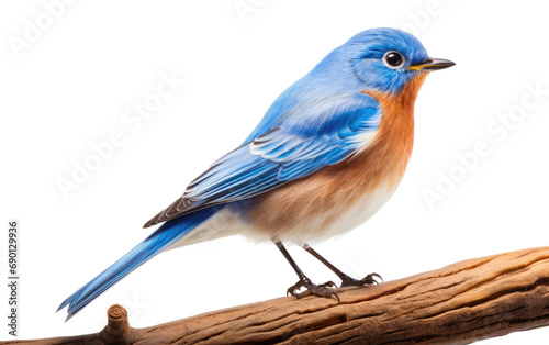 Beautiful Bluebird On Transparent PNG