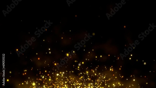 fire sparks dust particles overlay background photo