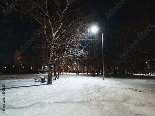 street in winter