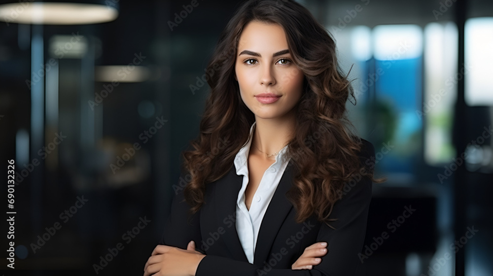 picture portrait of attractive office worker young woman picture portrait of attractive office worker young woman
