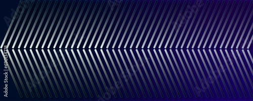 Vector technology background, Sci fi futuristic. perspective line frame overlay pattern. colorful blue light line isolated on black background. shining lines on blue background for design