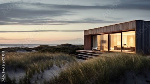 A holiday home in the dunes  photo