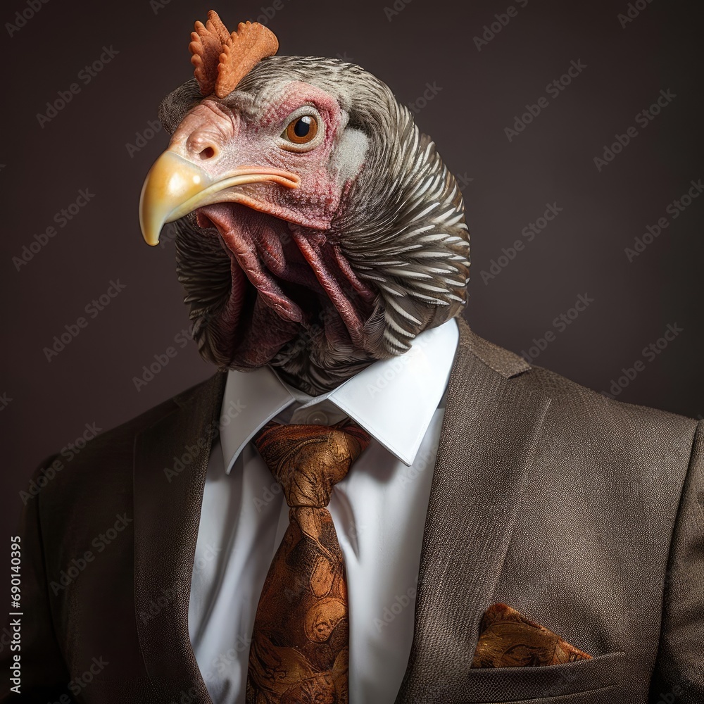 Turkey in costume