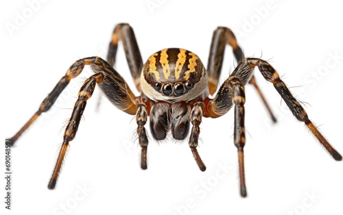 Jumping Spider On Transparent Background