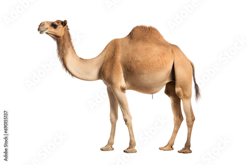 Camel Isolated on Transparent Background. Ai © MSS Studio