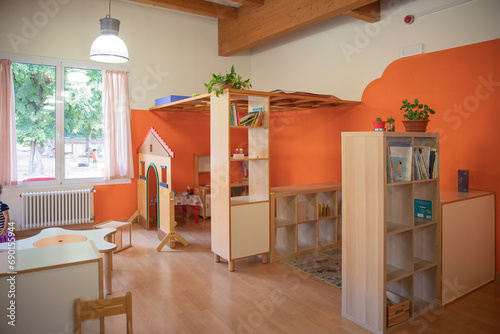 interior of a kindergarden