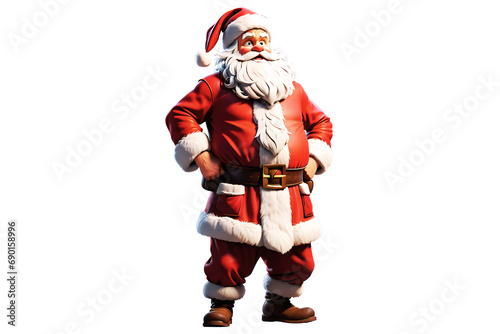 Santa Claus on Christmas (PNG 10800x7200)