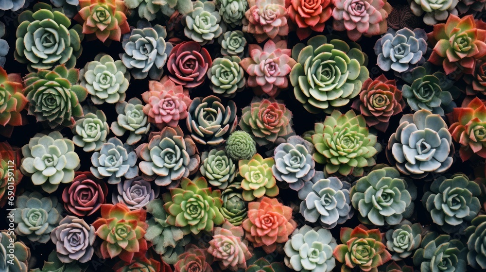 Assorted Isolated Succulent Plants Assorted Isolated Succulent Plants