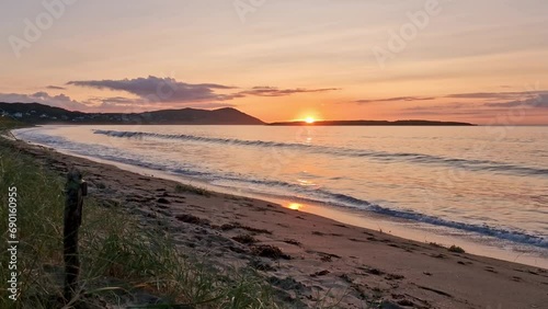 Wallpaper Mural Beautiful sunset at Portnoo Narin beach in County Donegal - Ireland Torontodigital.ca