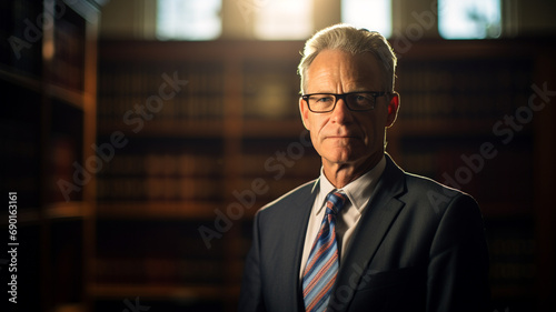 portrait of a man lawyer