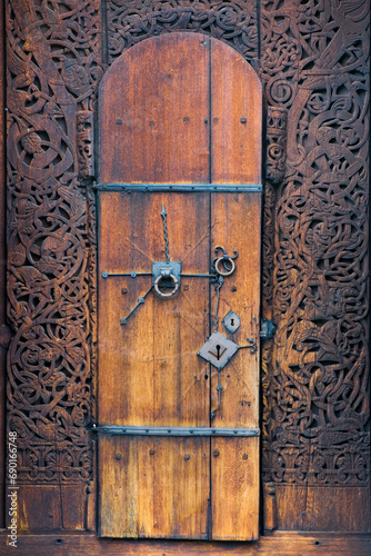 Decorative door to Torpo St...