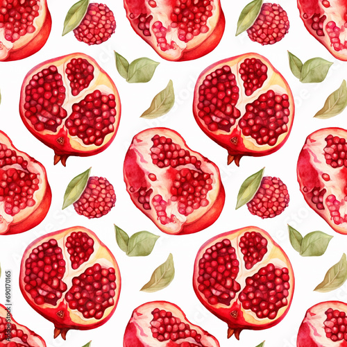 seamless pattern with berries
