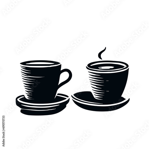 coffee cup,coffee bean vector