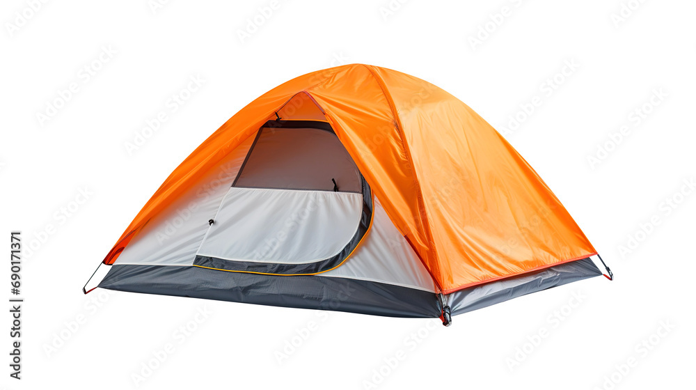 tourist tent isolated on transparent background Remove png, Clipping Path, pen tool