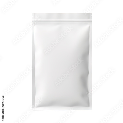 white blank paper bag package isolated on transparent background Remove png, Clipping Path, pen tool