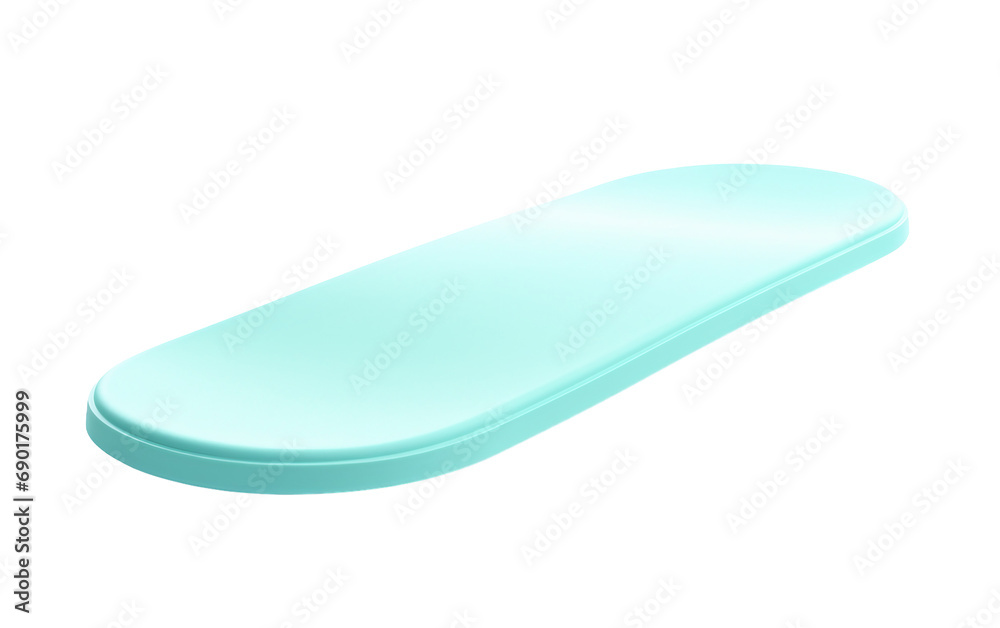 Realistic Kickboard On Transparent Background