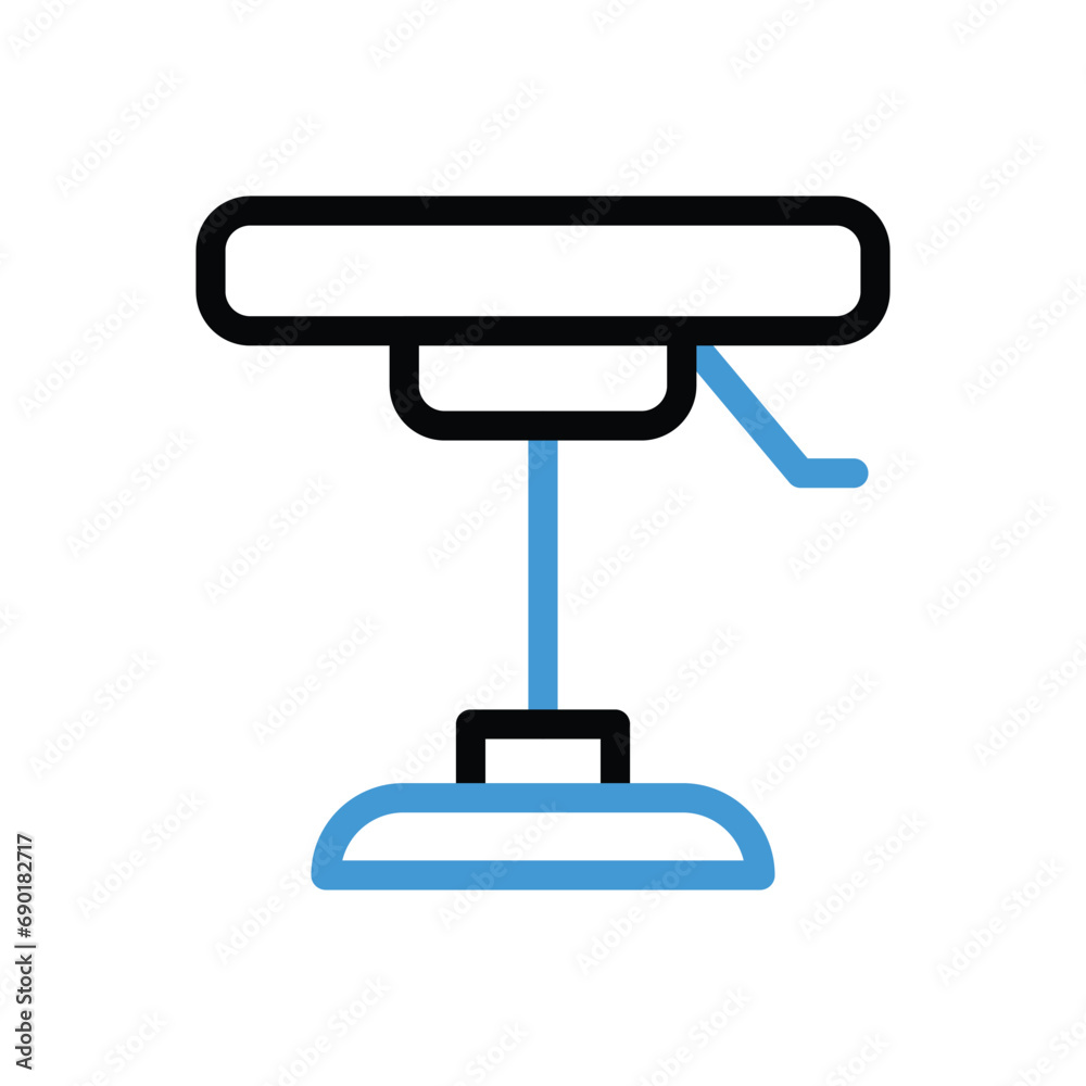 Stool Icon vector stock illustration Stool Icon vector stock illustration