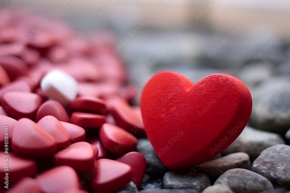 valentines day background, social media background for vday, full of romance cards with love, red rose and candles valentines day background, social media background for vday, full of romance cards with love, red rose and candles