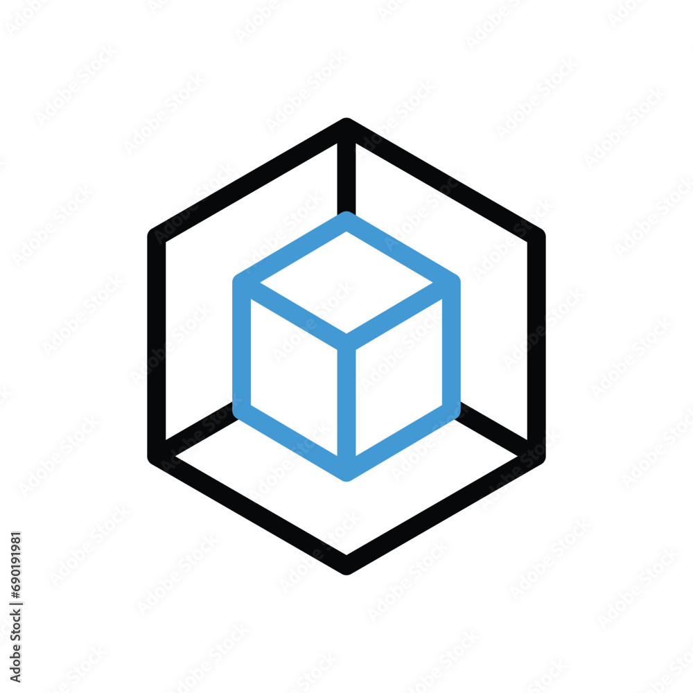 Augmented Reality Icon vector stock illustration Augmented Reality Icon vector stock illustration