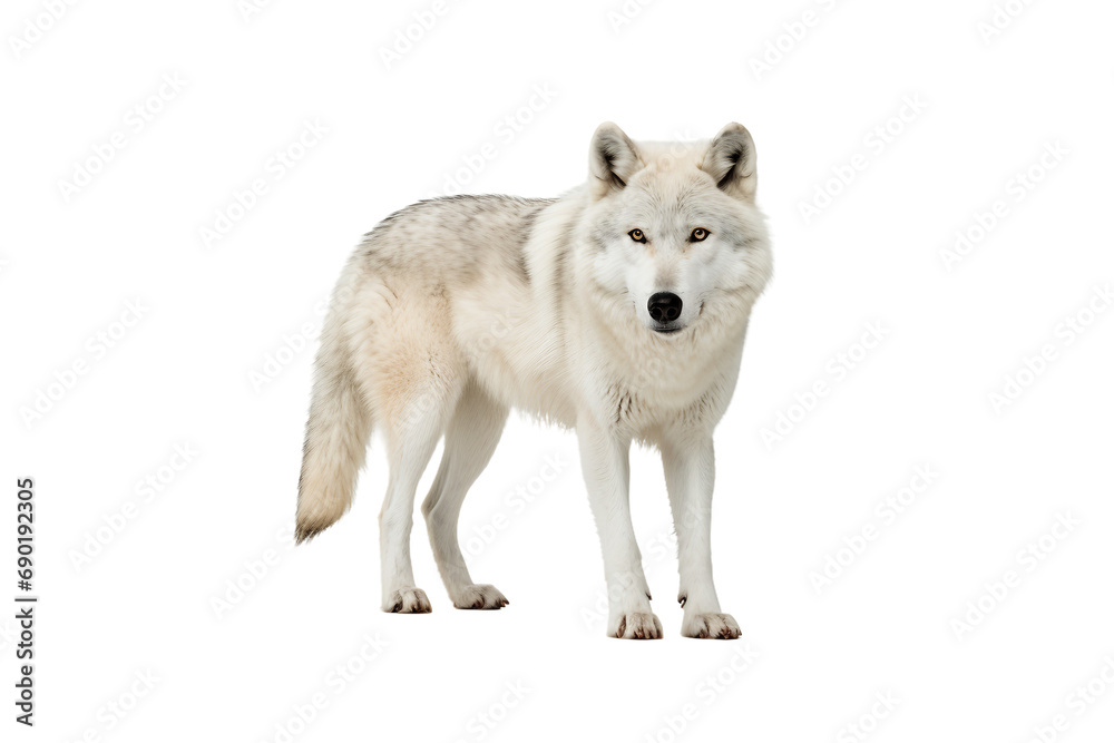 Lone White Wolf